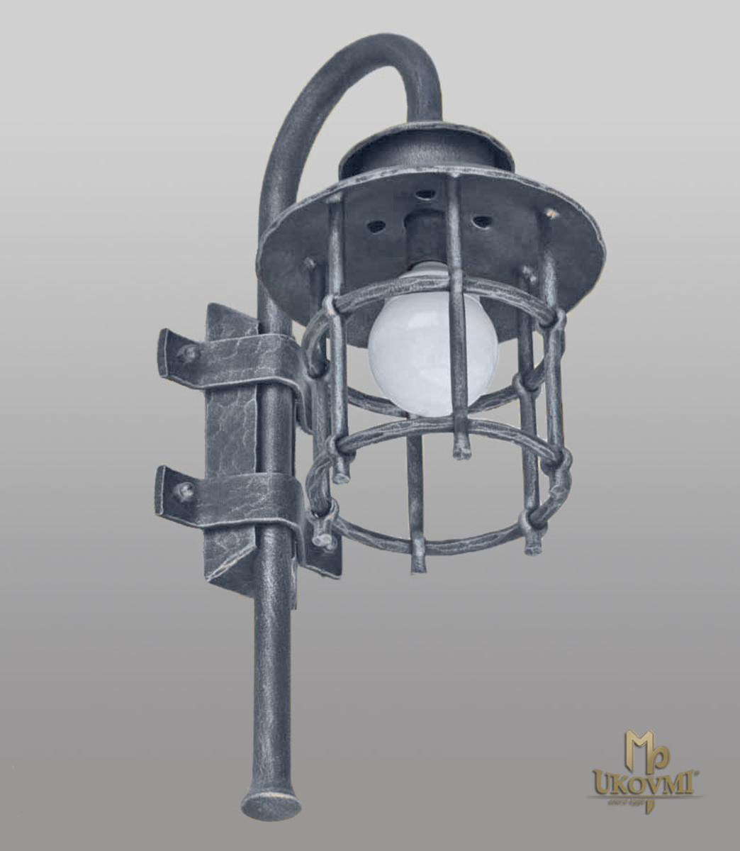 Nástenné svietidlo -  kovaná lampa KLASIK - exteriérové svietidlo