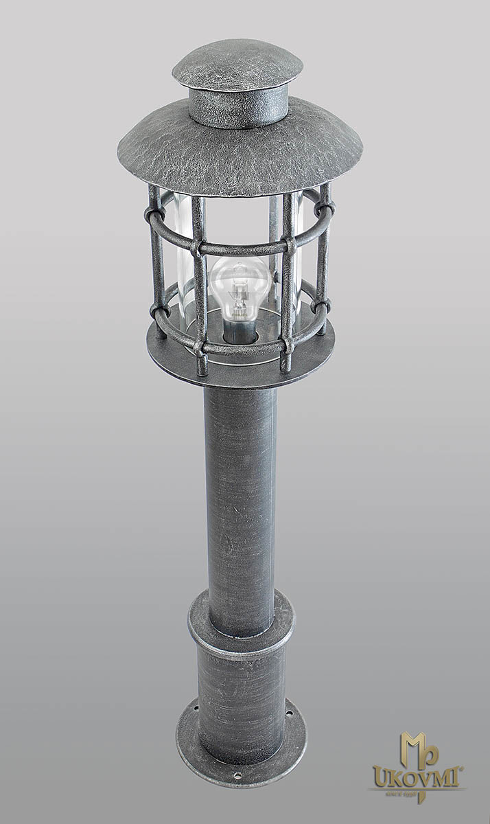 Stojanové svietidlo – kovaná lampa KLASIK - záhradné svietidlo