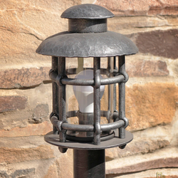Stojanové svietidlo – kovaná lampa KLASIK malý - záhradné svietidlo