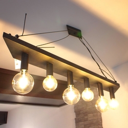 Štýlové svietidlo - osvetlenie moderného interiéru - haly, kuchyne, obývačky...