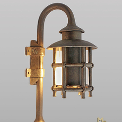 Luxusné lampy - výnimočné kované svietidlo na bočné osvetlenie budov, altánkov, terás, garáží... 